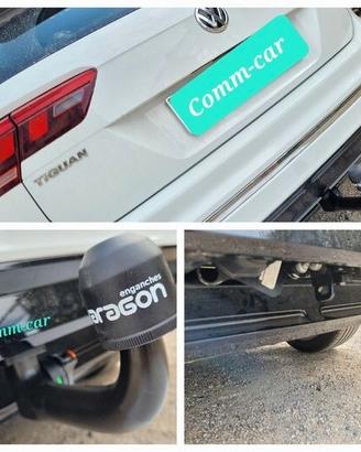 GANCIO TRAINO PER AUTO E FURGONE