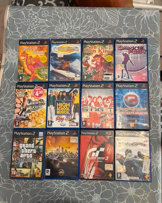 Lotto giochi PlayStation 2