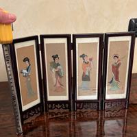 Paravento decorativo da tavolo