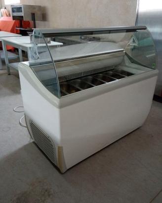 Vetrina espositore per gelato