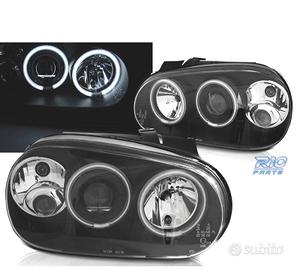 FARI VOLKSWAGEN VW GOLF 4 ANGEL EYES NERI