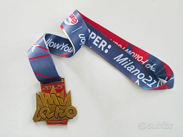 Medaglia Milano21 Half Marathon 2025 – Nuova