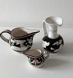 3 ceramiche Siena/Deruta anni 60