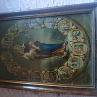 quadri rappresenta il signore e la Madonna 