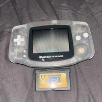 Game boy advance trasparaente + mario bros 3