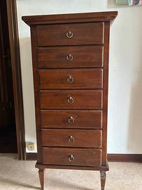 Cassettiera alta vintage