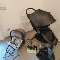 Passeggino baby jogger + ovetto cybex + accessori 