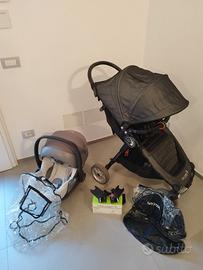 Passeggino baby jogger + ovetto cybex + accessori 