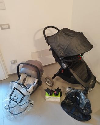 Passeggino baby jogger + ovetto cybex + accessori 