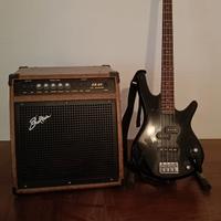 Basso Ibanez soundgear + amplificatore Bolton gb60