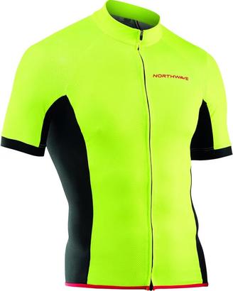 Maglia ciclismo Northwave giallo fluo tg. S