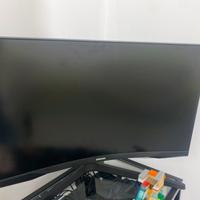 Monitor Samsung odissey curvo 2k 144hz 27 pollici