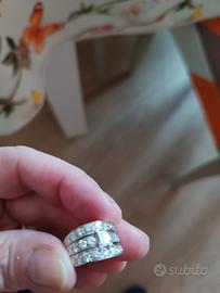 anello con diamanti preso in eredità 