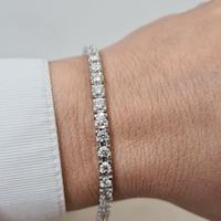 BraccialeTennis Diamanti 4,80 Ct NUOVO in Oro18 kt