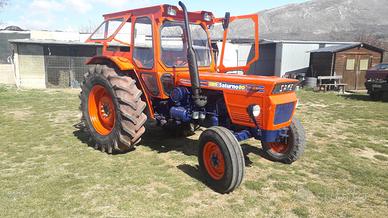 SAME Saturno 80 cabinato + rimorchio agricol