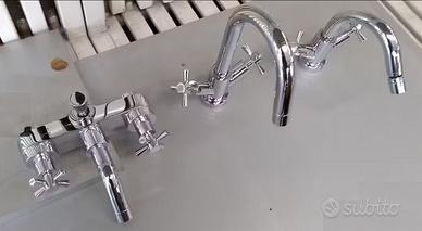 Serie Giob, miscelatori lavabo,bidet,vasca,Bandini