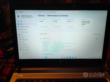 hp proobok 430 g3  i7  di 6 gen.