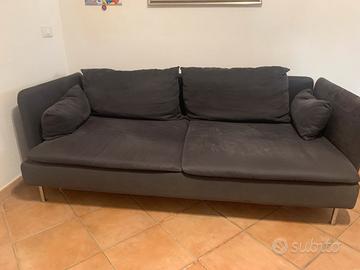 Divano  Ikea elegante sfoderabile Soderhamn blu