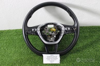 Volante in pelle con comandi vw passat b8 | 000699
