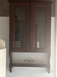 Pensile vetrina bagno