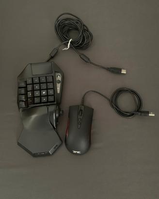 HORI TAC Pro Controller Tastiera Mouse PS4 PC