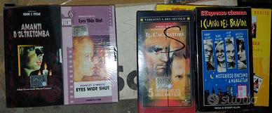 Videocassette VHS nuove sigillate – vari titoli da