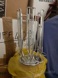 Porta capsule caffè girevole marca Bialetti.