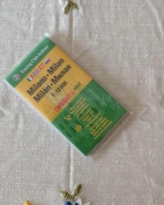 Cartina Milano 1:12000 Touring Club Italiano