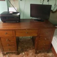 Scrivania diplomatica in massello