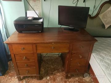 Scrivania diplomatica in massello