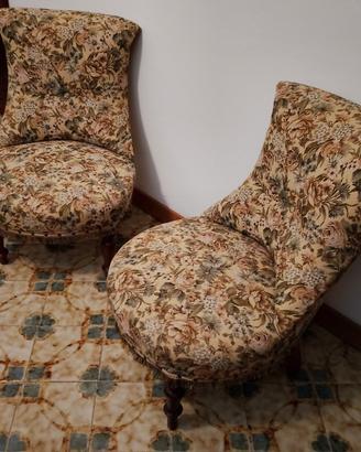 coppia poltroncine primi '900