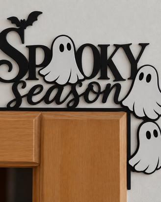Addobbo porta Halloween 