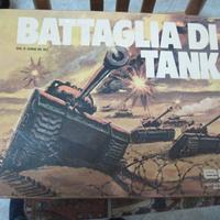 gioco da tavolo battaglia di tank  anni 80