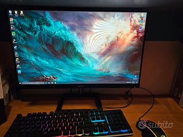 Computer da gaming fisso + schermo 144Hz