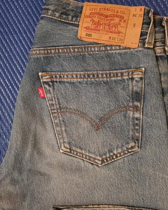 jeans levis 501 originali anni 90