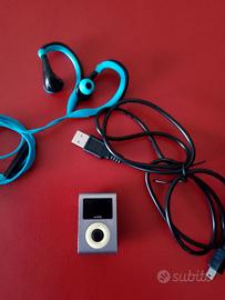 lettore MP3 con auricolari