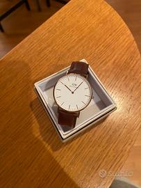 Orologio Daniel Wellington marrone e oro