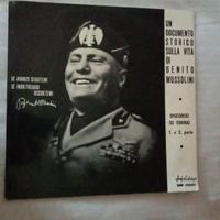 BENITO MUSSOLINI DISCORSO DI TORINO VINILE 33 GIRI