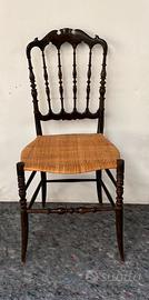 Antica sedia Chiavarina ligure fine ‘800