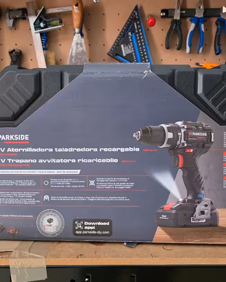 Parkside performance trapano avvitatore 60nm