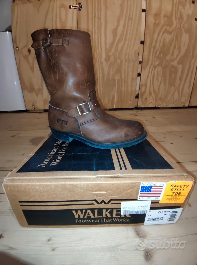 stivali walker scarpe biker uomo