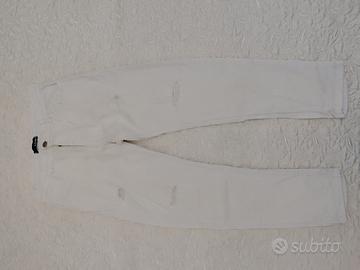 jeans denim uomo bianchi.