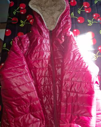 Piumino da donna rossa taglia XL