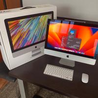 iMac 21,5 Pollici  2017, Slim SSD 500gb