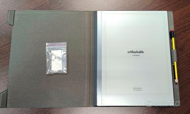 Remarkable 2 paper book + cover + pen + ricambi