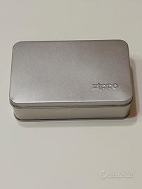 Zippo in metallo 110 anniversario, mai usato 