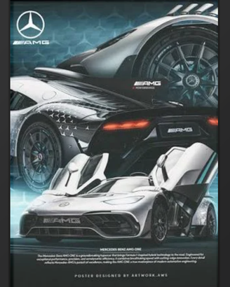Quadro Poster Automotive -Mercedes-AMG One