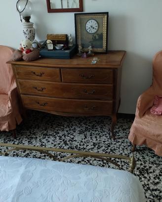 arredamento camera matrimoniale e soggiorno 