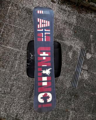Burton UnInc Jeff Anderson 152 2004  Attacchi Flow