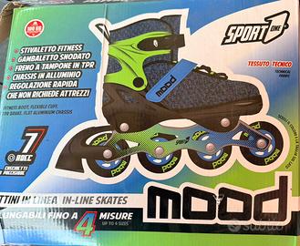 Pattini a rotelle 35-38